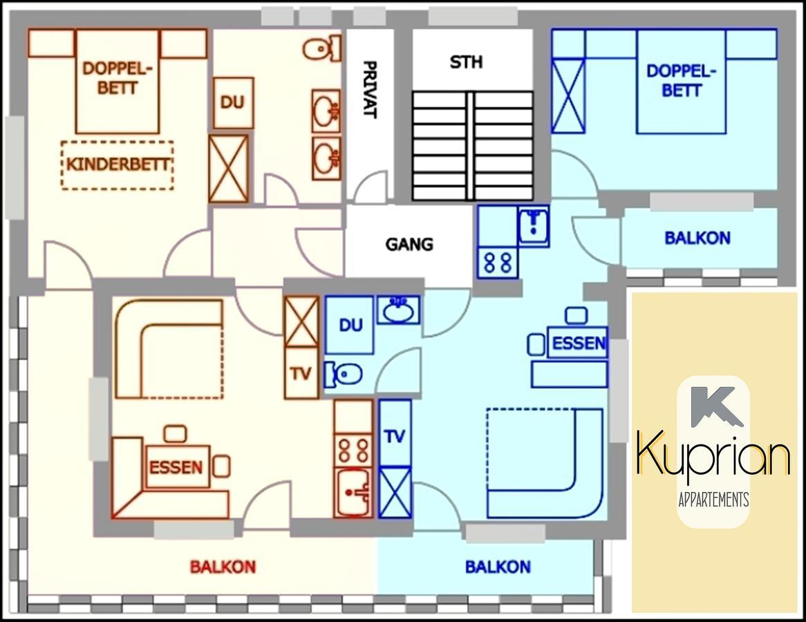 Appartements Kuprian Längenfeld Esterno foto